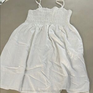 Universal Thread White Smocked Spaghetti Strap Sundress